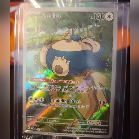 Pokemon Other - Sealed Pokemon Scarlet & Violet Snorlax 051 ETB Promo